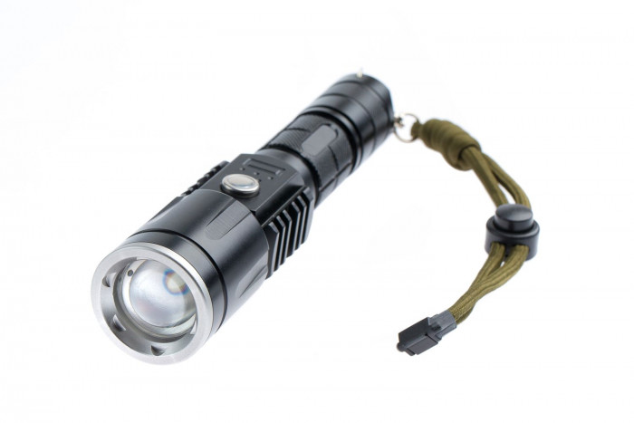 Светодиодный тактический фонарь F5 ZOOM, CREE XM-L T6, 1000Lum