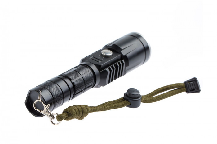 Светодиодный тактический фонарь F5 ZOOM, CREE XM-L T6, 1000Lum