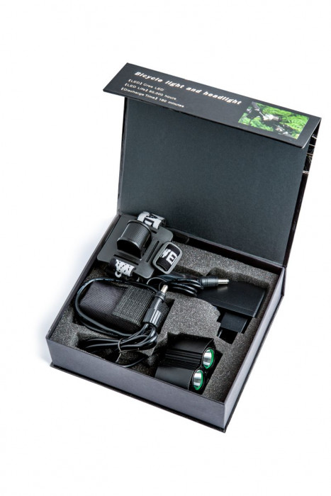 Фара велосипеда Ultra Fire PRO-H880, 2LED, 2200 Lm, CREE X-ML2 T6 10W