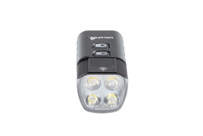 Фара велосипеда Ultra Fire PRO-M1600, 4LED, 1600 Lm, XPG, Ближний/Дальний свет, встроеный АКБ