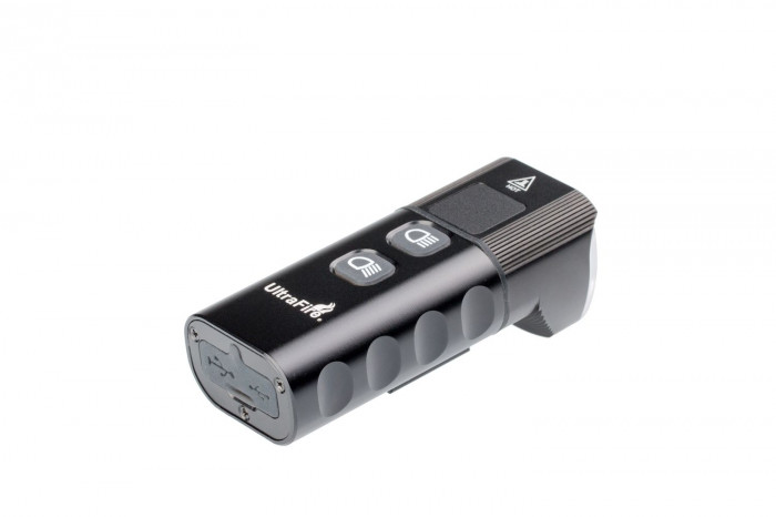 Фара велосипеда Ultra Fire PRO-M1600, 4LED, 1600 Lm, XPG, Ближний/Дальний свет, встроеный АКБ