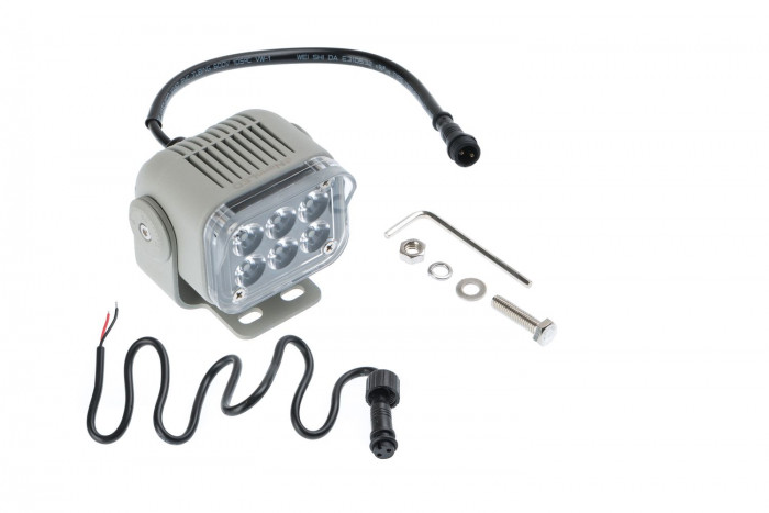 Фара светодиодная NANOLED STREET&FOREST SF310, 25W, 6 LED,  корпус серый