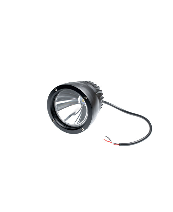 Фара светодиодная NANOLED 25W, круглая, 1 LED CREE, узкий луч, D119х115мм