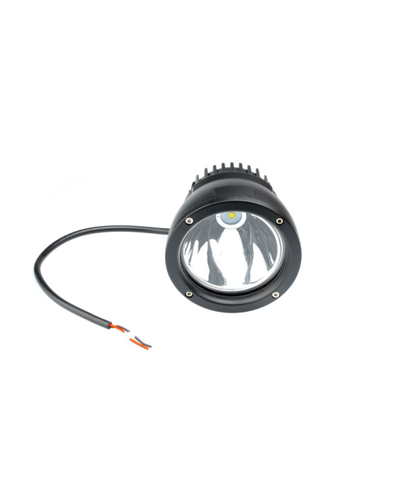Фара светодиодная NANOLED 25W, круглая, 1 LED CREE, узкий луч, D119х115мм