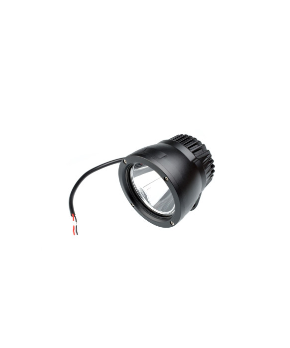 Фара светодиодная NANOLED 25W, круглая, 1 LED CREE, узкий луч, D119х115мм