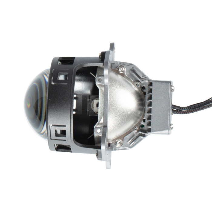 Светодиодная линза Optima Premium Bi-LED Lens ИНТЕГРА, 2 чипа, 5500K, 3.0", 12V, комплект 2 шт.