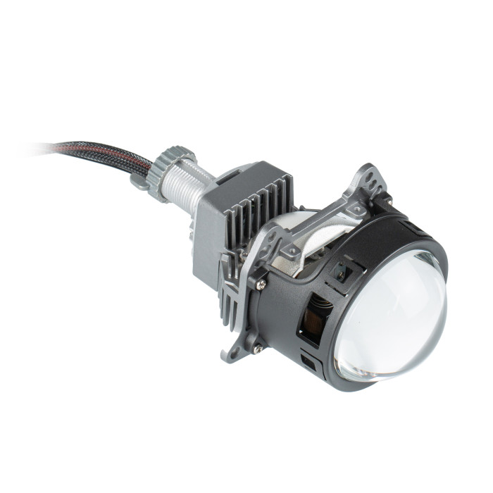 Светодиодная линза Optima Premium Bi-LED Lens ИНТЕГРА, 2 чипа, 5500K, 3.0", 12V, комплект 2 шт.