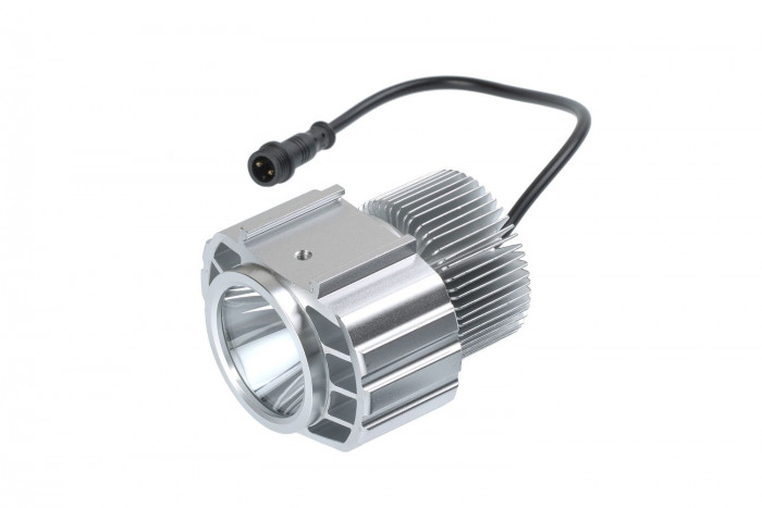 Фара светодиодная NANOLED STREET&FOREST SF320S, 22W, 1 LED, корпус серебряный, крепеж на трубу 30-54