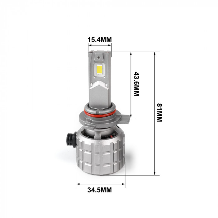 Светодиодные лампы HIR2 Optima Premium LED ПРОСПЕКТ, 80W, 5000K, 12-24V, комплект 2 шт.