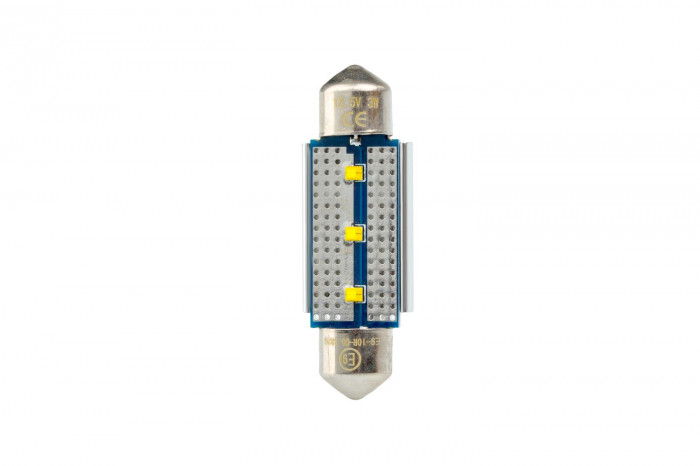 Светодиодная лампа Festoon 39mm Optima Premium PHILIPS, CAN, white, 12V, T10*39mm (SV 8,5-8), 1 лампа