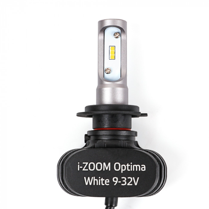 Светодиодные лампы H7 Optima LED i-ZOOM, Seoul-CSP, Warm White, 9-32V, 2 лампы