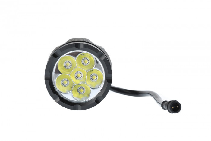 Фара светодиодная NANOLED STREET&FOREST SF330, 30W, 6 LED,  корпус черный, крепеж на трубу 30-54мм