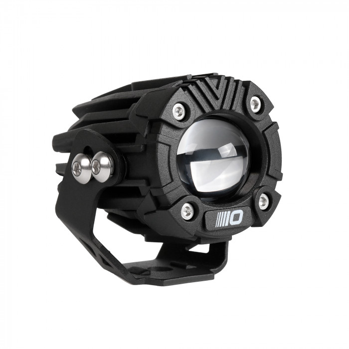 Фара светодиодная Optima Premium МОТО FLASH 20W, 12-36V, ближнего и дальнего света с режимом стробоскопа, комплект 2 шт.
