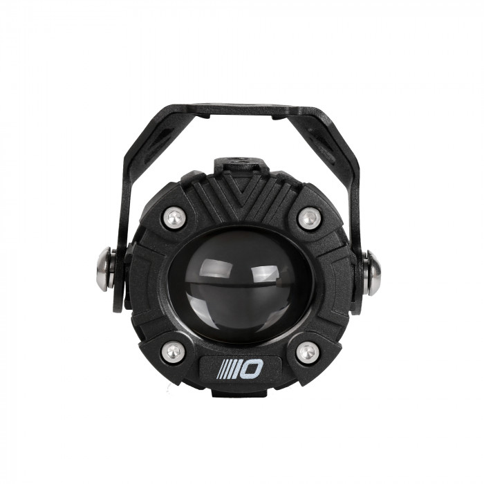 Фара светодиодная Optima Premium МОТО FLASH 20W, 12-36V, ближнего и дальнего света с режимом стробоскопа, комплект 2 шт.