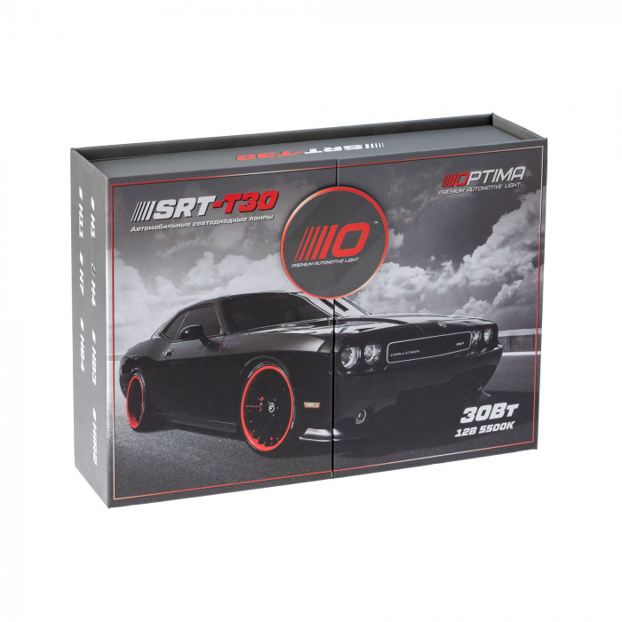 Светодиодные лампы H1 Optima Premium LED SRT-T30, 30W, 12V, 5500K, 2800lm, комплект 2 шт.