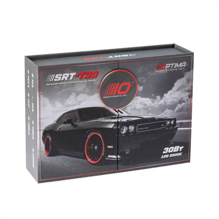 Светодиодные лампы HB4 Optima Premium LED SRT-T30, 30W, 12V, 5500K, 2800lm, комплект 2 шт.