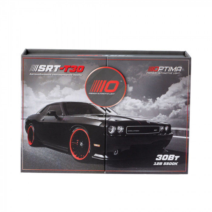 Светодиодные лампы HB4 Optima Premium LED SRT-T30, 30W, 12V, 5500K, 2800lm, комплект 2 шт.