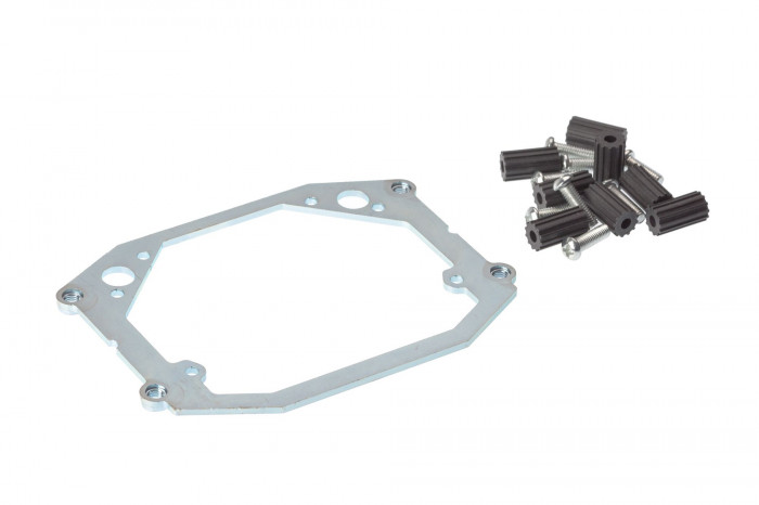 Переходные рамки Land Rover Range Rover III 2й рестайл L32 2009-2012 для установки линз Optima Bi-LED с креплением Hella 3R/5R вместо штатных модулей