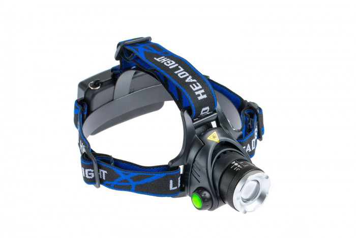 Налобный фонарь Ultra Fire PRO-GH05Z zoom, CREE XM-L T6 10W, с аккумуляторами