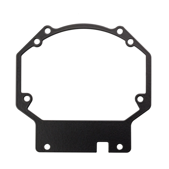 Переходные рамки Toyota Land Cruiser 200 (2015-2020) для установки линз Optima Bi-LED с креплением Hella 3R/5R в секции ближнего света вместо штатных модулей