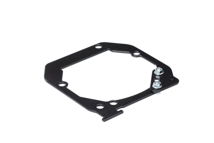 Переходные рамки Toyota Land Cruiser 200 2015-2020 для установки линз Optima Bi-LED с креплением Hella 3R/5R в дальний свет