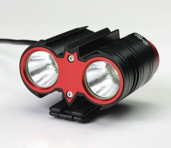 Фара велосипеда XECCON Spiker 1207, 2 x CREE XM-L T6, 2400Lm