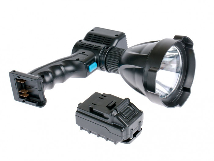 Фара-искатель Светодиодный 65W 5000К 12V, РУЧНОЙ, LED 1 шт, Питание от АКБ или прикуриватель12 Вольт