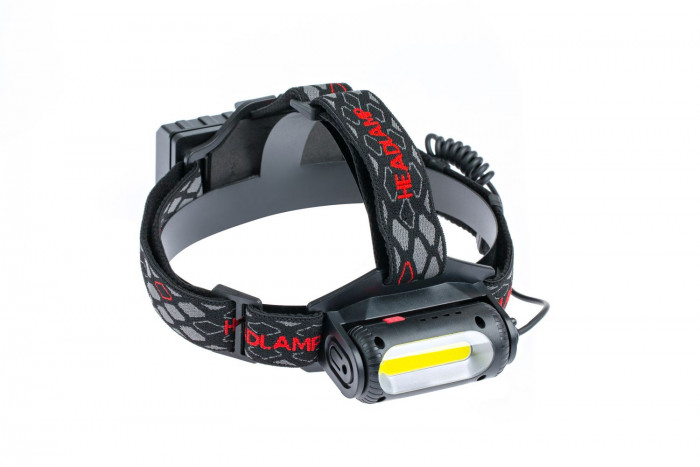 Налобный фонарь PRO-GH650, LED - CREE XP-E / COB , цвет свечения Белый, Красны, Зеленый
