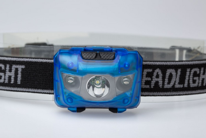 Налобный фонарь PRO-GH802, CREE XPE Led 3W, 2*Red Led