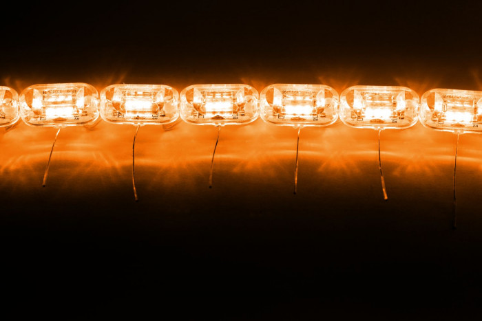 ДХО K6 Crystal Oval (овальная призма с поворотником), комплект, 49см, 12V