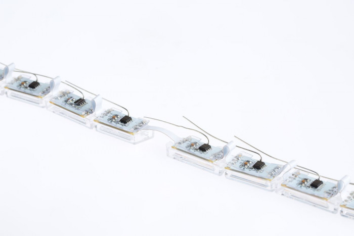 ДХО L6 Crystal Running  (трапецивидная призма с поворотником бегущий огонь), компл.,49см, 12V