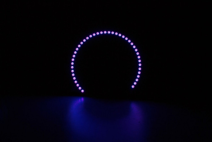 Светодиодные кольца Angel Eyes E46 RGB с пультом, комплект