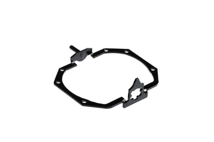 Переходные рамки Lexus LX 570 2007-2014 с AFL для установки линз Optima Bi-LED с креплением Hella 3R/5R вместо штатных модулей