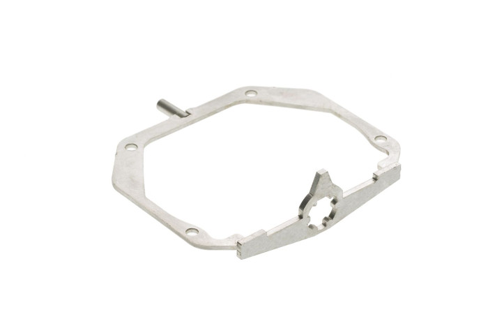 Переходные рамки Lexus RX II AFS для установки модулей Optima Bi-LED с креплением Hella 3R/5R вместо штатных адаптивных ксеноновых модулей