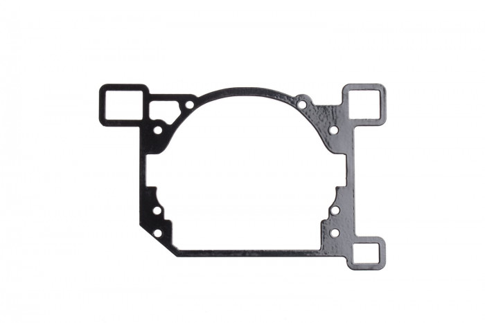 Переходные рамки Lexus RX II для установки модулей Optima Bi-LED с креплением Hella 3R/5R вместо штатных неадаптивных ксеноновых модулей