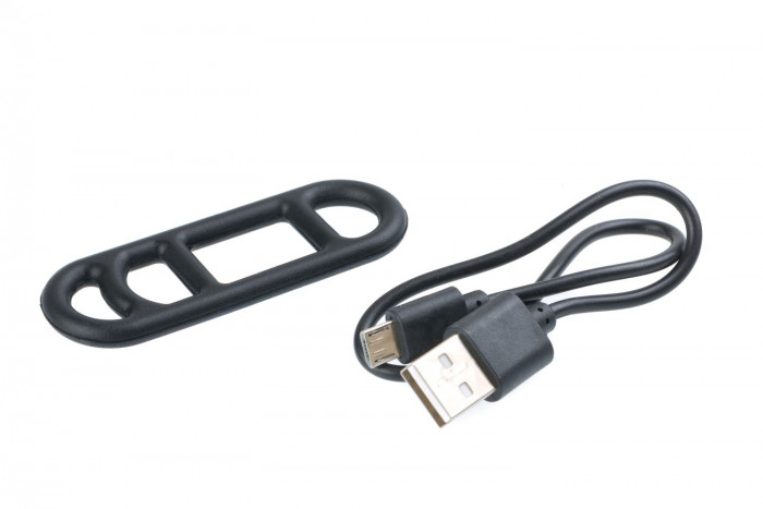 Габарит велосипеда круглый, цвет Красный, Светодиоды SMB*3шт, 35Lm, с аккумулятором