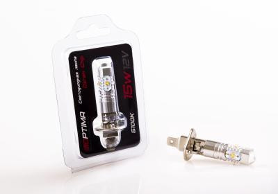 H1 Optima Premium Osram Сhip 5100K, 15W, (P14,5s), 1 лампа, ТОЛЬКО для ДХО