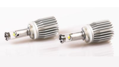 H27/880 Optima LED Fog 5100K, CREE XM-L2, 1350Lm с лампы, 12-24V, комплект 2 лампы