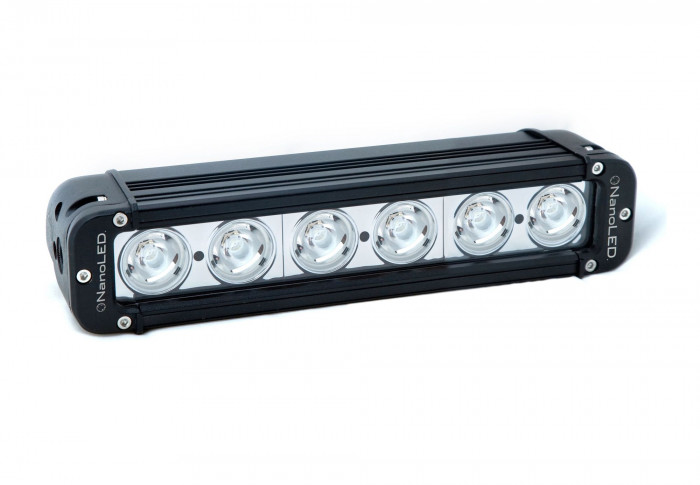 Фара светодиодная NANOLED 60W, 6 LED CREE X-ML, узкий луч, 276*64,5*92 мм