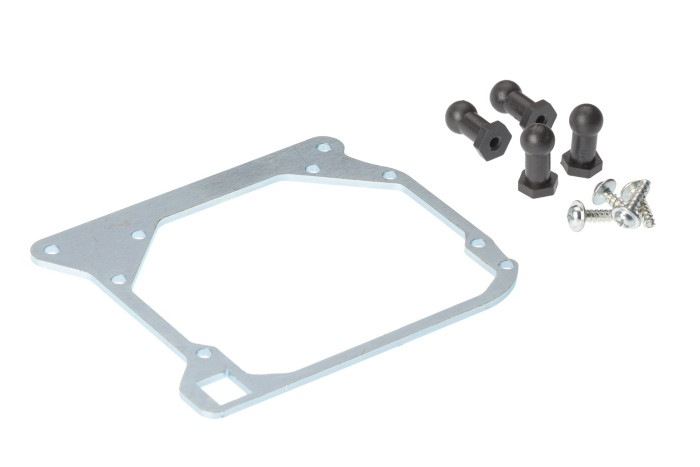 Переходные рамки Mazda 6 I GG 2002-2008 для установки линз Optima Bi-LED с креплением Hella 3R/5R с шарнирами вместо штатных модулей